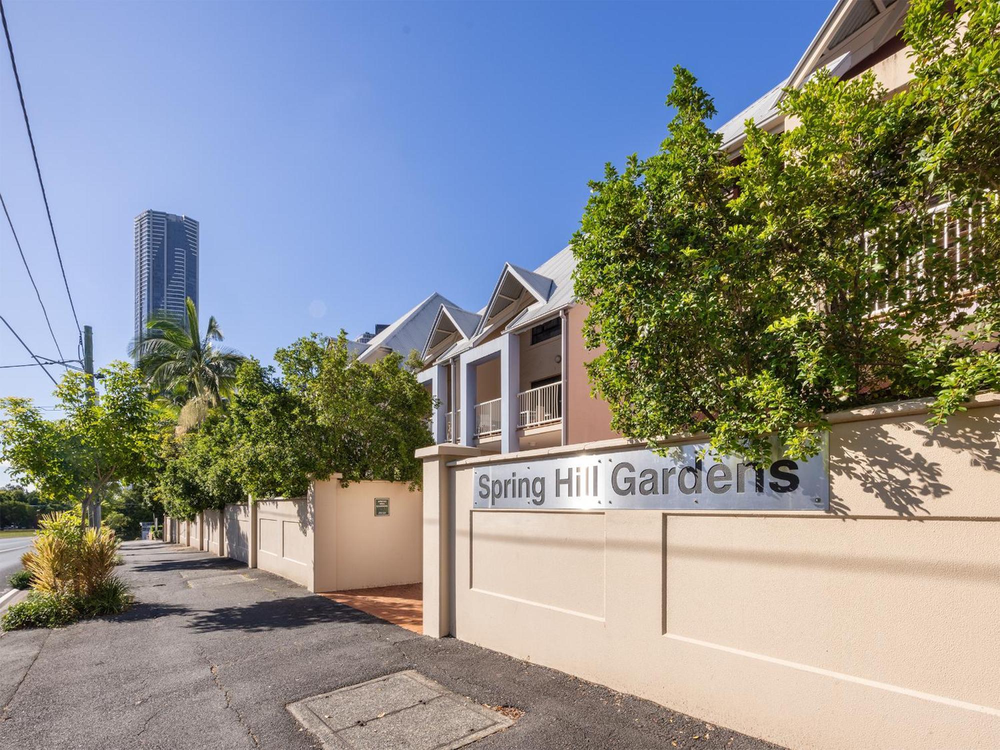 Spring Hill Gardens Apartments Brisbane Kültér fotó