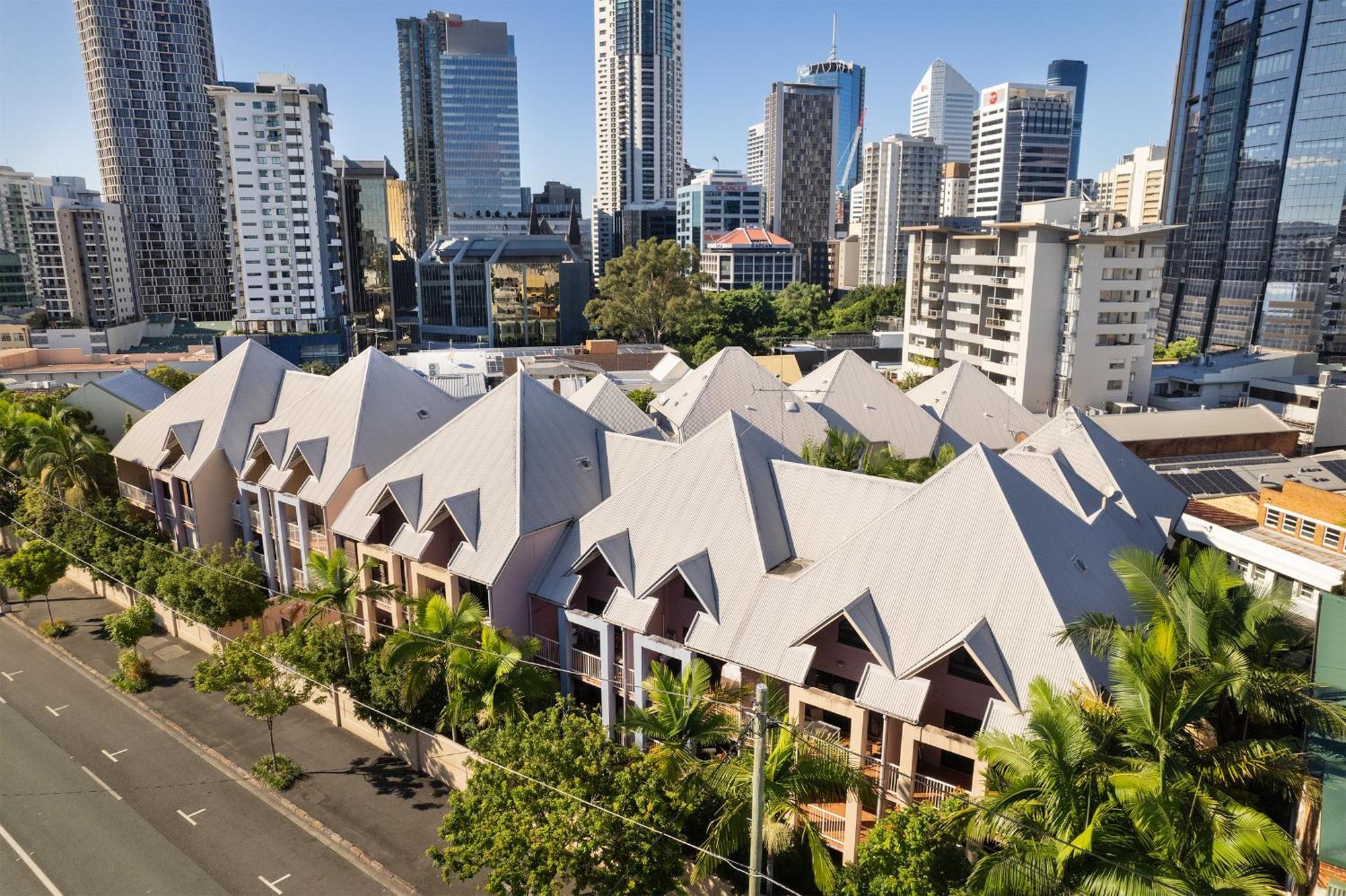 Spring Hill Gardens Apartments Brisbane Kültér fotó