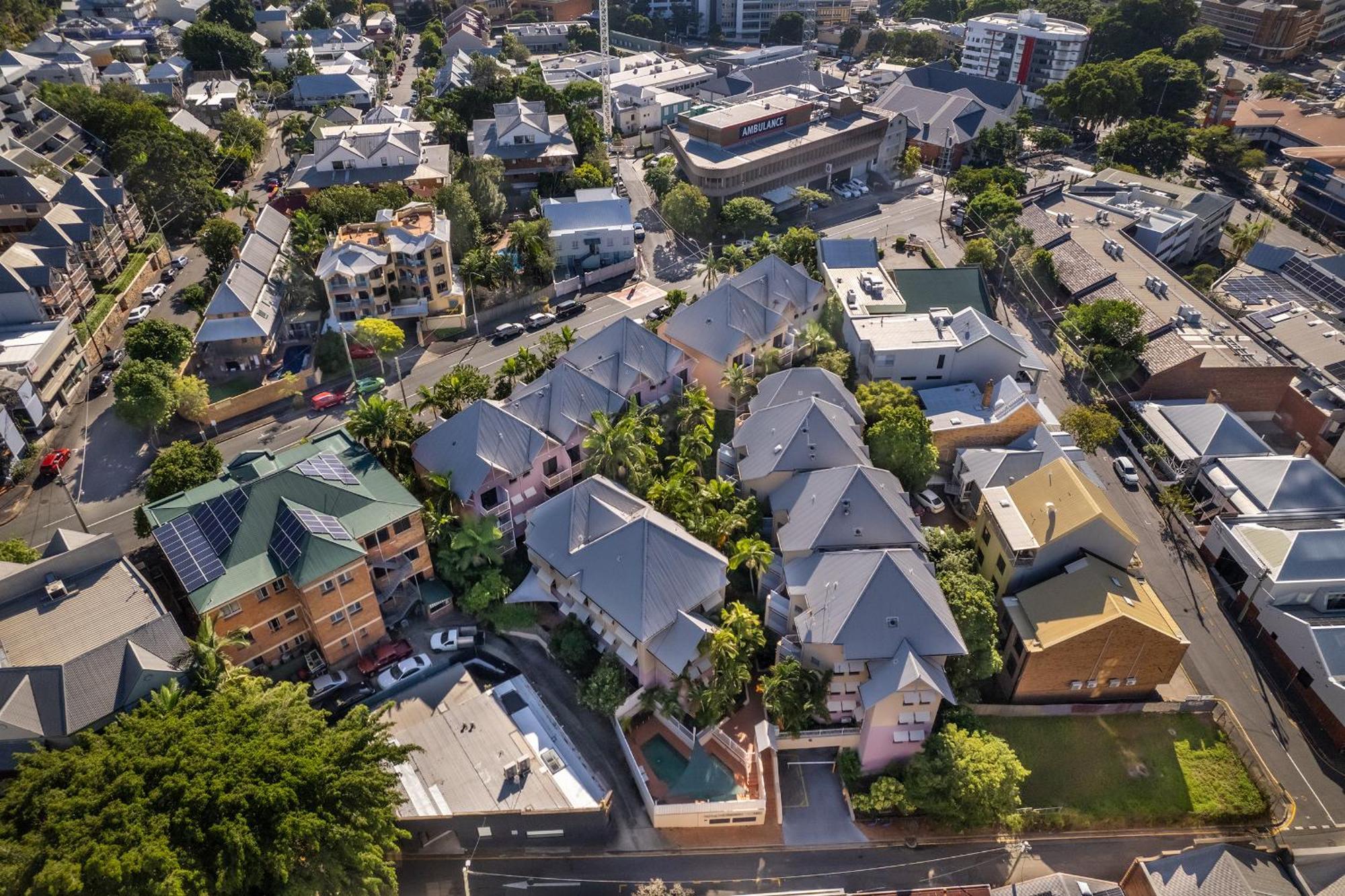 Spring Hill Gardens Apartments Brisbane Kültér fotó